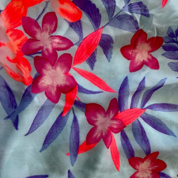 Sleeveless floral dress size XXL (16) - Picture 3 of 3